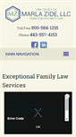 Mobile Screenshot of marlazidelaw.com